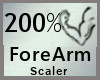 Scaler 200% ForeArm M A