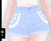 Ⓐ Blue Lace Shorts