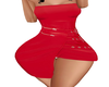 Red Leather Dress