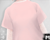 x Long T-Shirt Pink L