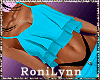 Blue Topaz Short RLL Bun