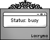 Status: busy | L |