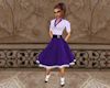 '50s Dress Purple