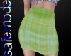 Enid Green Tartan Skirt