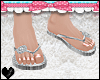 ♥ Sandals-Silver