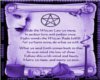 wiccan law