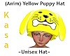 (Anim) Yellow Puppy Hat
