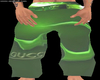 green cucci pants