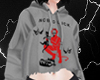hoodie of devil w/cat