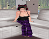 Purple Plaid Pants