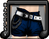 :B) Chained shorts blue