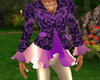 [MA]purple jacket/blouse