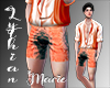 LM Summer Shorts Orange