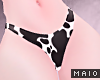 🅜 COW: blackcow panty