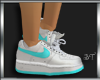 :ST: Teal Sneakers