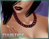 |IJ| Deluxe Necklace Red