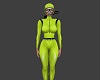Lime/Black Scuba Suit