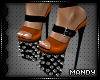 xMx:Sassy Orange Heels