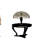   black and gold  lamp 