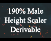 190% Avatar Scaler male