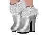 A~ Silver Anna Boots