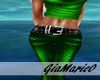 g;poppin green pants