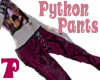 Python Pants Skinny Pink