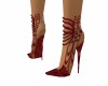 KQ Red Baroque Heels