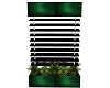 CHROME WALL PLANTER