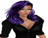 Dark Purple Black Hair