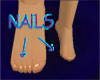 PYN Toe Nails Coral