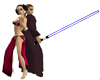 Obi Wan and Leah Sticker