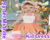 Orange Spring Dress -KID