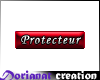 Protector in french