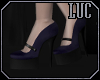 [luc] purple pumps