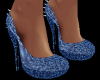 Blue Dazzle Heels
