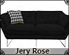 [JR] Modern Black Sofa