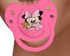 Pink Mini Mouse paci