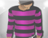 Purple Stripped Sweater