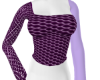 Purple Mesh Shirt