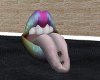 Rainbow Lips Chair