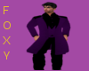 Purple n Black Suit