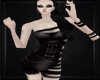 black dress with broken
