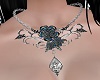 Necklace glossy rose–a