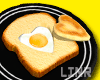 Toast Egg Heart  II