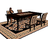 Dining Table w/rug