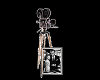 Movie Camera & Old Frame