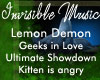 Lemon Demon Invisible