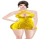 Cha Gold Dress