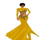 MDF GOLD  FORMAL GOWN